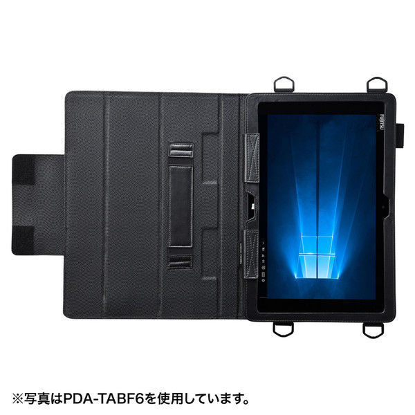 サンワサプライ タブレットケース（富士通 ARROWS Tab Q508/SB ビジネスモデル） PDA-TABF6SB 1個（直送品） - アスクル