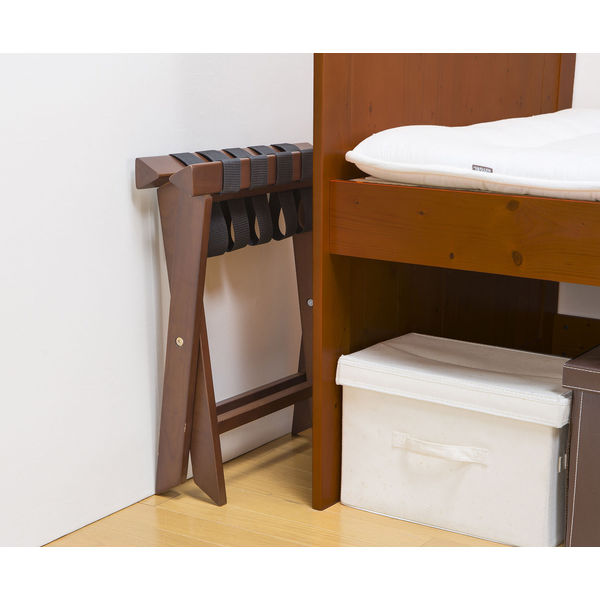 サン・ハーベスト 省スペースシューズラック　3段　ダークブラウン 省スペースシューズラック3段 | 【暮らしを演出するインテリア