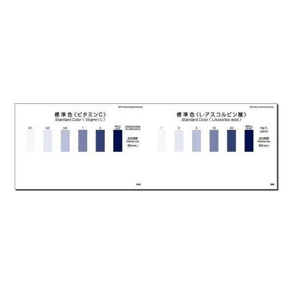 共立理化学研究所 パックテスト(R) ビタミンC(アスコルビン酸)1