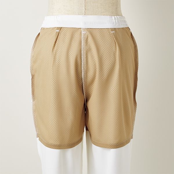 住商モンブラン パンツ レディス 両脇ゴム 白 裾上げ 73-1181Z 1