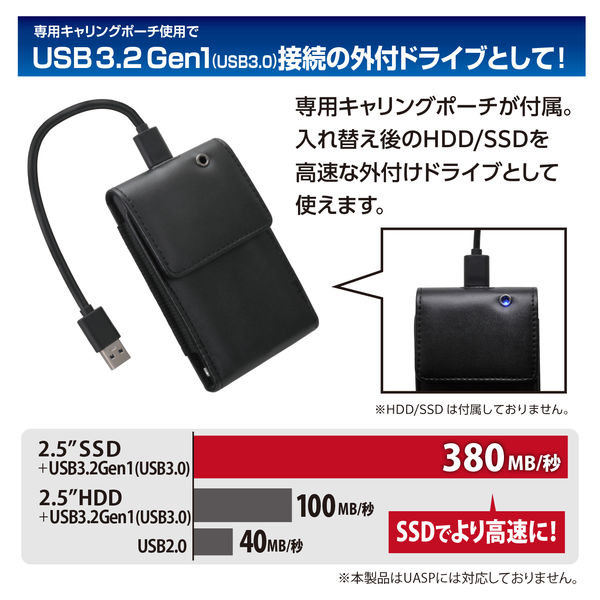 裸族の頭 HDD/SSD引越キット センチュリー CRAHK25U3 1個 - アスクル