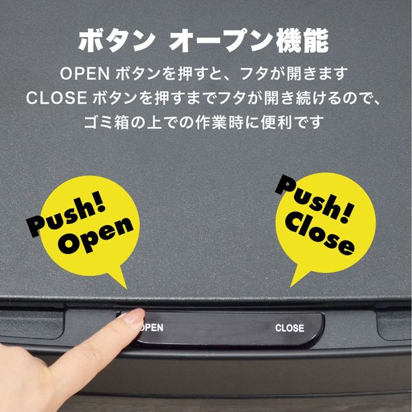 アントレックス bcl センサーダストボックス 62L ブラック 1個