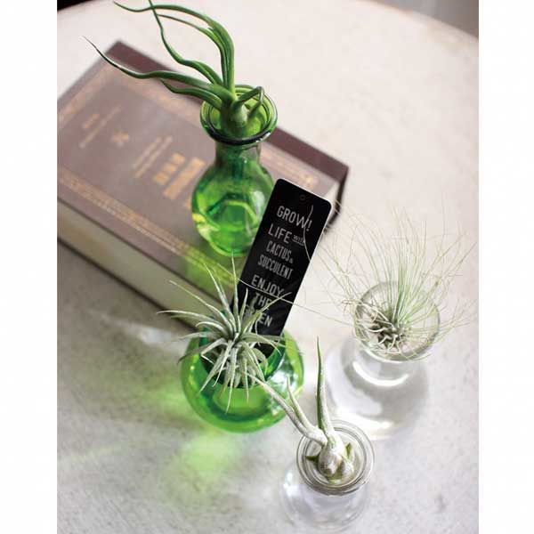 スパイス 花瓶 タイニーガラスフラワーベース No.1 グリーン 256016 1