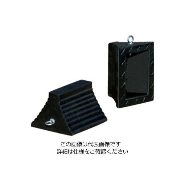 エスコ 254x203x152mm ホイールチョーク(2個組) EA984SA-1 1組（直送品