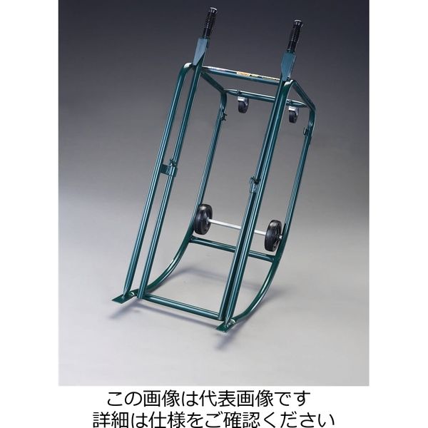 エスコ 905x415x540mm/315kg ドラム缶キャリー EA520H-2 1個