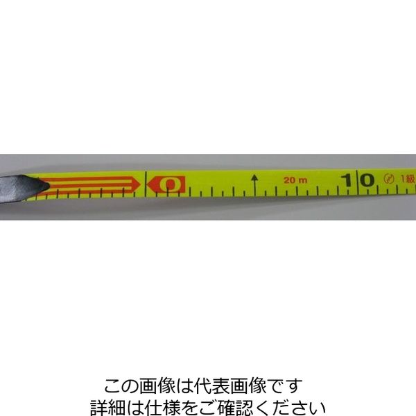 エスコ 12mmx 20m 巻尺(ファイバーグラステープ) EA720KA-2 1セット(2個)（直送品）