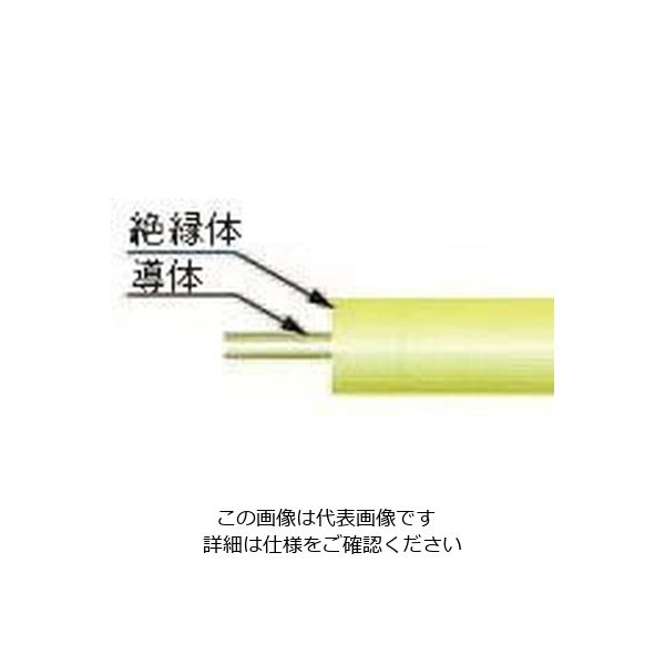 エスコ 2.0mm2x 20m ビニール絶縁電線[KIV](黒) EA940AN-204 1セット(2