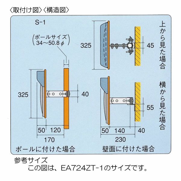 オファー 7角ミラー