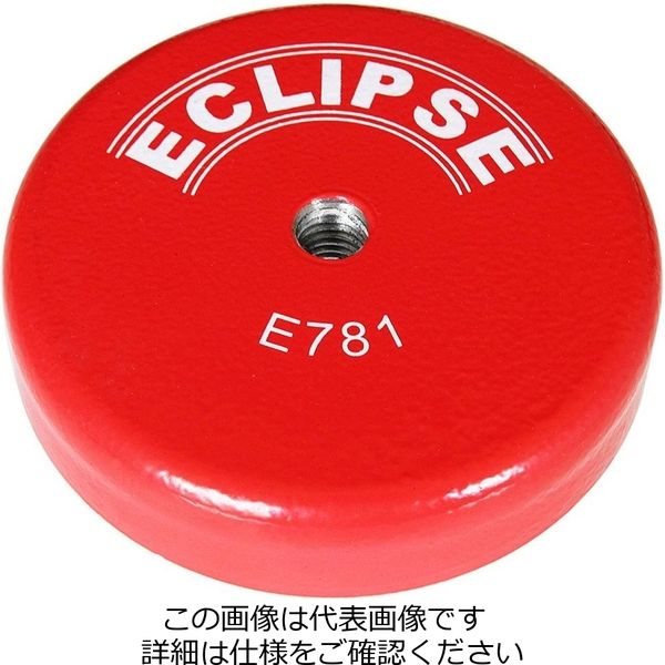 エスコ φ80x18mm/M10x1.5/550N 強力マグネット EA781EH-32 1セット(3個