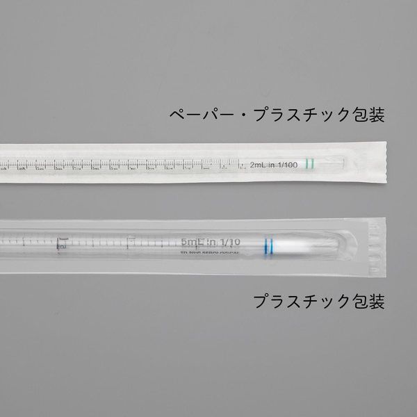 アズワン ビオラモディスポピペットII(ペーパー・プラスチック包装) 10mL 200本入 4733 1箱(200本) 2-5237-04（直送品）  - アスクル