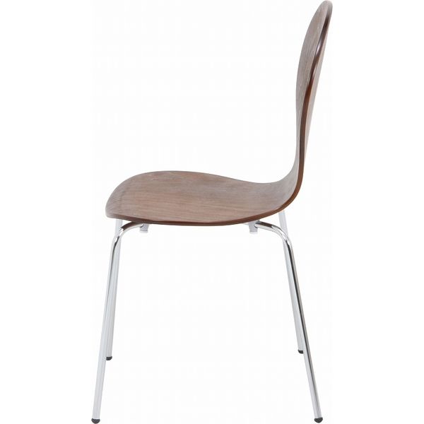 不二貿易 エピチェアー YR-002BT ブラウン 96806 1セット（2脚入