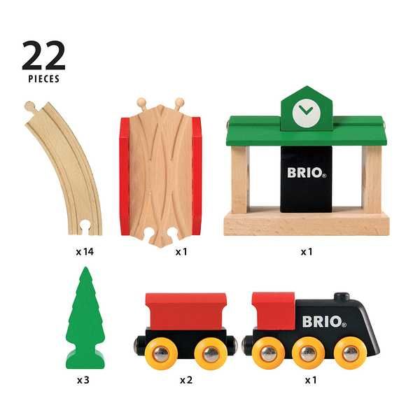 BRIO（ブリオ） クラシックレール8の字セット レールセット おもちゃ