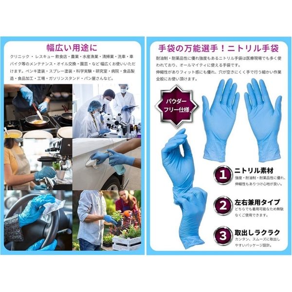 ニトリル手袋 Sサイズ　15箱セット 楽天市場】使い捨て手袋 ニトリル手袋 ショーワグローブ
