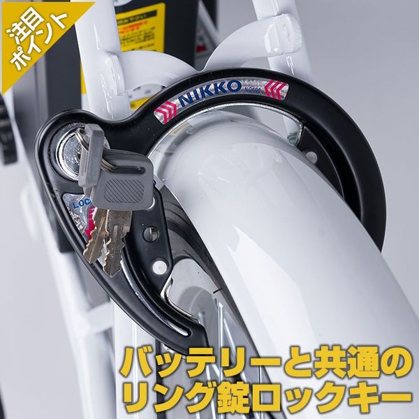 池商 GR-MAX 電動アシスト自転車２０インチ GR-EFB206-BKCR 1台（直送品） - アスクル