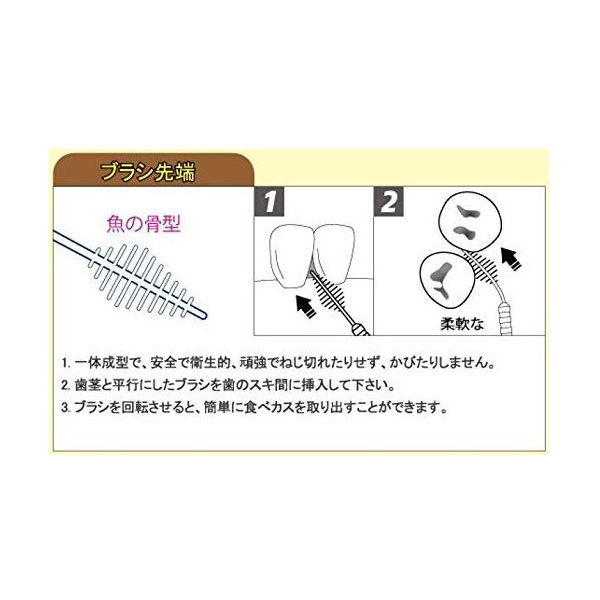 ドクターズ ブラッシュピックス 歯間ピック60本入り 携帯用