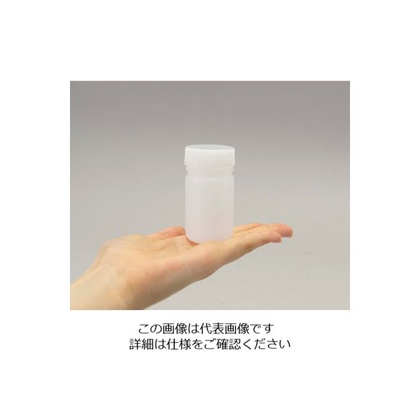 アズワン 広口瓶 中フタ付 50mL 1セット（100個：1個×100本） 1-4658