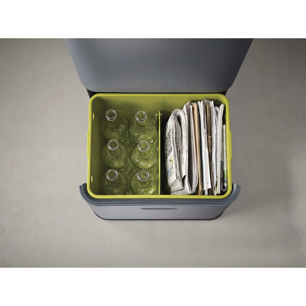 Joseph Joseph トーテム ゴミ箱 24L×2 グラファイト （直送品