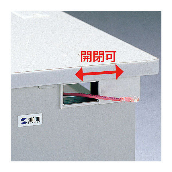 サンワサプライ　eデスク（Sタイプ）　幅2000×奥行700×高さ700mm　ED-SK20070N　1台　（直送品） サンワサプライ 総耐荷重180kg 天板部均等耐荷重150kg 中心荷重は80kg 700mm