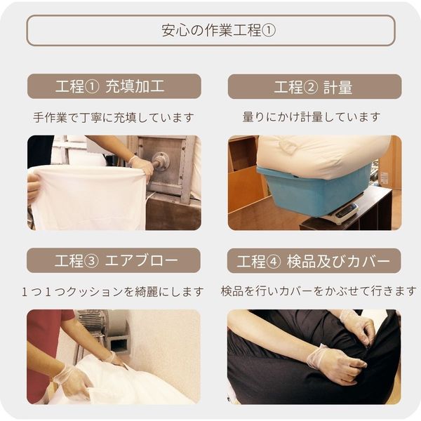 1個 特大 ビーズクッション キューブ型 XL パープル ソファ 約65×65