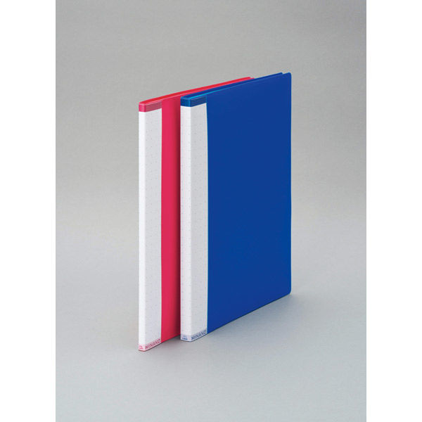 ライオン事務器クリヤーブックB4用20ポケット20冊青