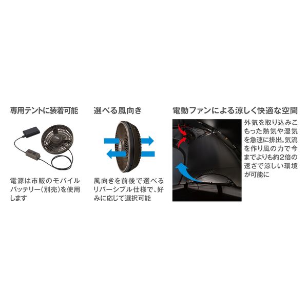 コールマン リバーシブルファンベンチレーション 2000038828 1個（直送品）