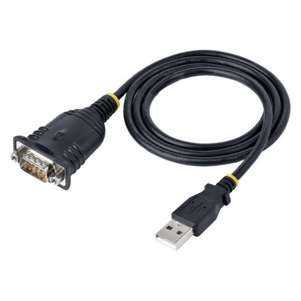 USB 2.0 - シリアル変換ケーブル／91cm　1P3FP-USB-SERIAL　1個　StarTech.com（直送品）