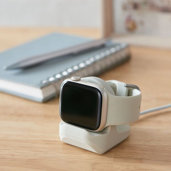 Apple Watch アップルウォッチ 充電器 スタンド 横置き シリコン