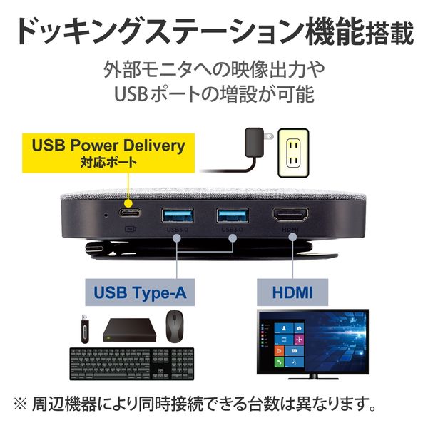 外付けSSD 500GB USB3.2 Gen1 読出最大400MB/秒 ブラック ESD