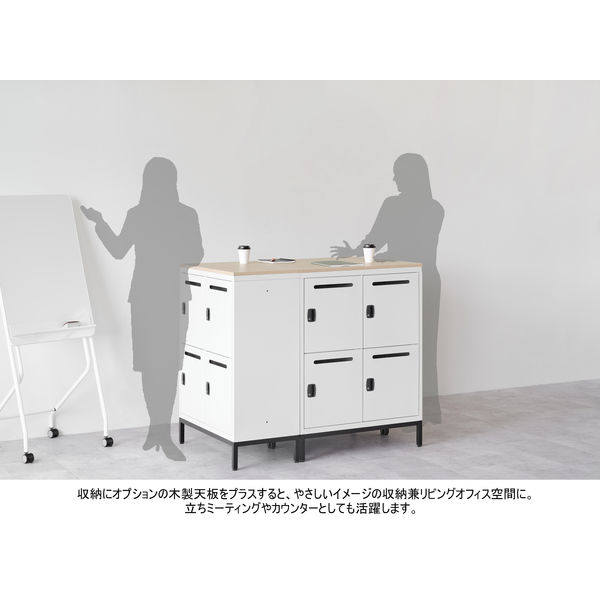 軒先渡し】エムテックス スチールパーソナルロッカー 専用 天板 幅