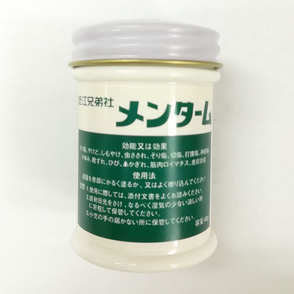 近江兄弟社メンターム 40g 近江兄弟社【第3類医薬品】 - アスクル