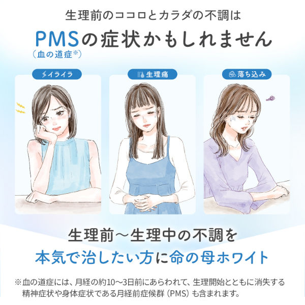 命の母ホワイト 180錠 小林製薬【第2類医薬品】 - アスクル