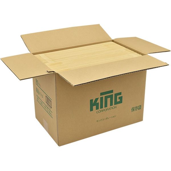 キングコーポレーション 角形0号 箱貼ハトメ 120g OKゴールド