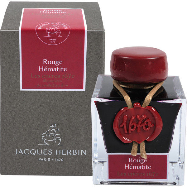 金の微粒子入りインク ジャック・エルバン（JACQUES HERBIN） 1670