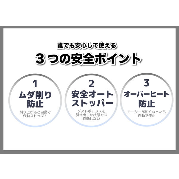 アスカ 電動シャープナー ホワイト EPS500W 1台 - アスクル