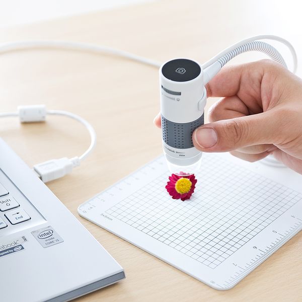 3-In-1 めんどかっ USB 顕微鏡カメラ 50-1600倍30万画素 マイクロスコープ