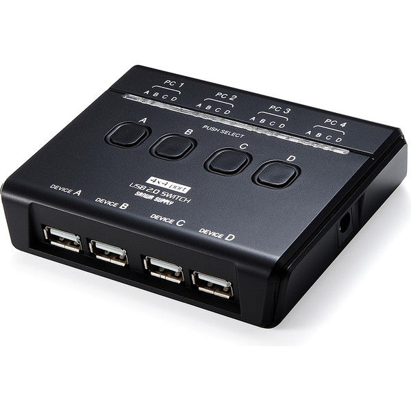 サンワダイレクト USB切替器 400-SW023 1個（直送品） - アスクル