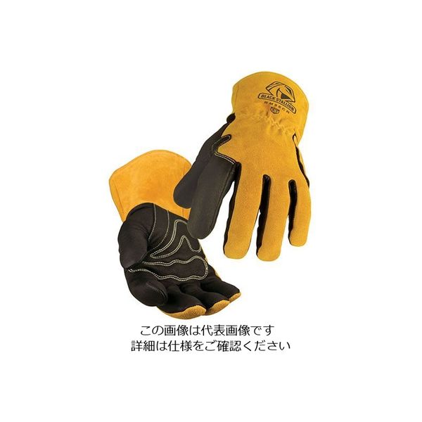 エスコ [L] 溶接用革手袋(耐切創) EA353AT-122 1双（直送品） - アスクル