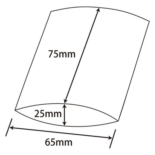 シモジマ クリスタルBOX AXー3 006833900 1セット(100枚:10枚×10