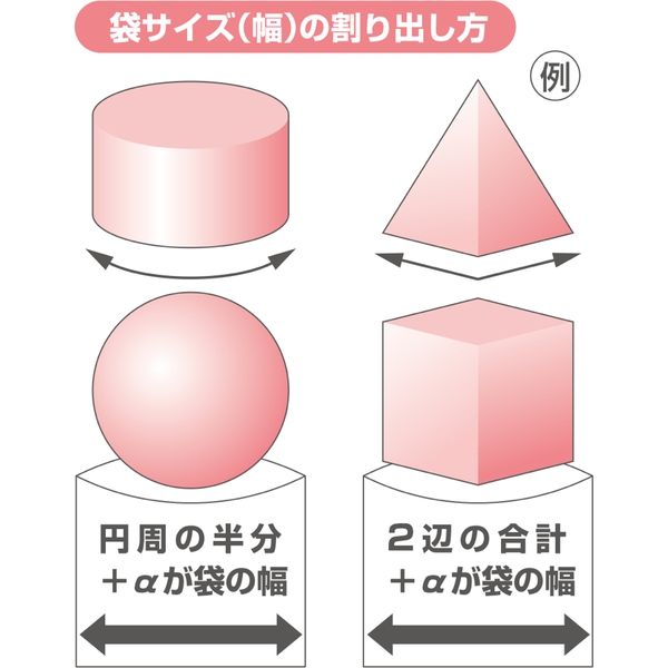 ササガワ OPP袋(テープ付) マルチフクロ T-5-25 32-7306 1包(100