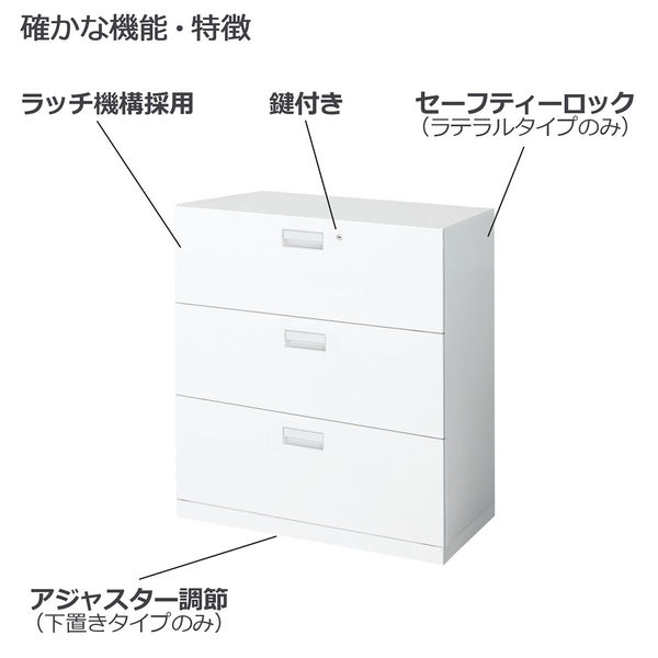 組立設置込】コクヨ インベント収納 2枚引き違い戸 上置き 幅900×奥行 