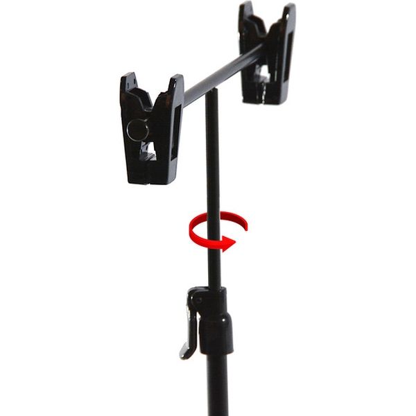 KMA T型POPスタンド H200 黒 K-PT1003-10 1セット（10本入