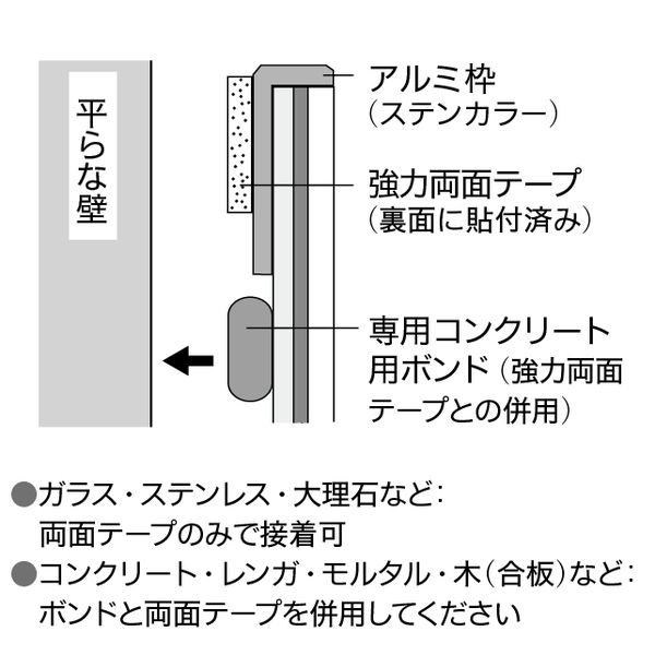 コミ- FFミラー車出口<接着タイプ> 320×250 F33 1式 - アスクル