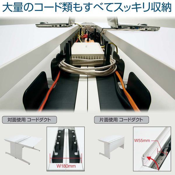 組立設置込】コクヨ iSデスク 片袖 A4タイプ 幅1100×奥行600×高さ720mm