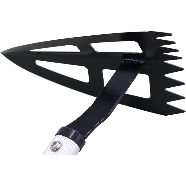 福井 OWL めちゃ軽ギザ付穴あき三角ホー #833（直送品） - アスクル