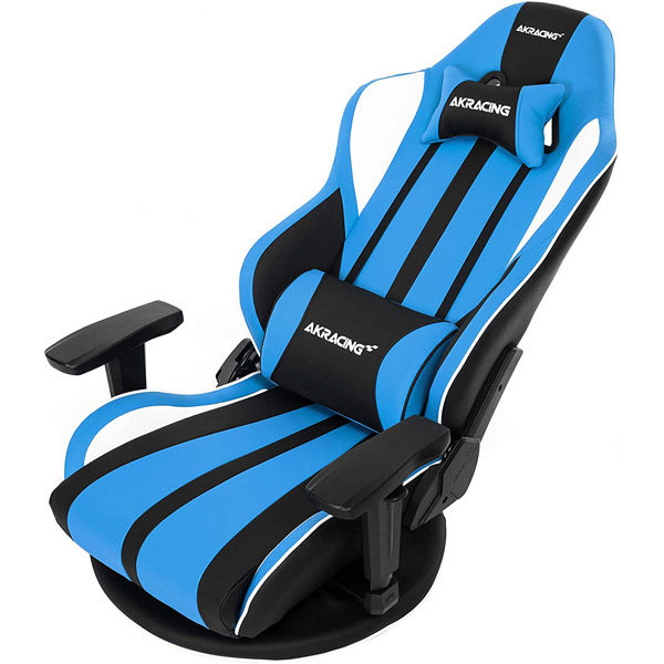 AKRacing ゲーミング座椅子 極坐 V2 ブルー GYOKUZA/V2-BLUE 1脚（取寄
