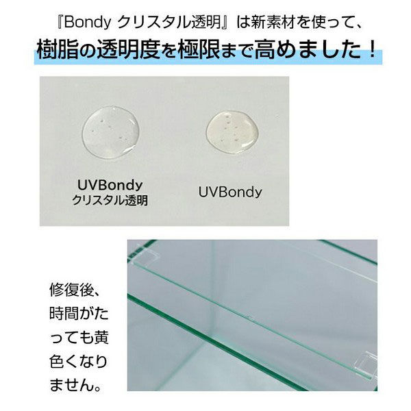 瞬間接着剤】 UV BONDY ユーブイ ボンディ クリスタル透明 5ml UBー