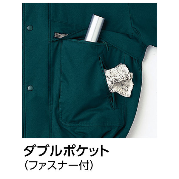 Asahicho（旭蝶繊維） 59000 防水極寒コート ネイビー 3L 1枚（直送品