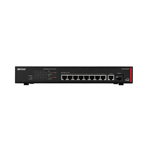 Amazon | BUFFALO レイヤー2 Giga PoE スマートスイッチ 8ポート
