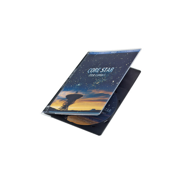 コクヨ（KOKUYO） CD用ケース トールサイズ 1枚収容 20枚 黒 EDC-DME1-20D 1パック（20枚入）（直送品）