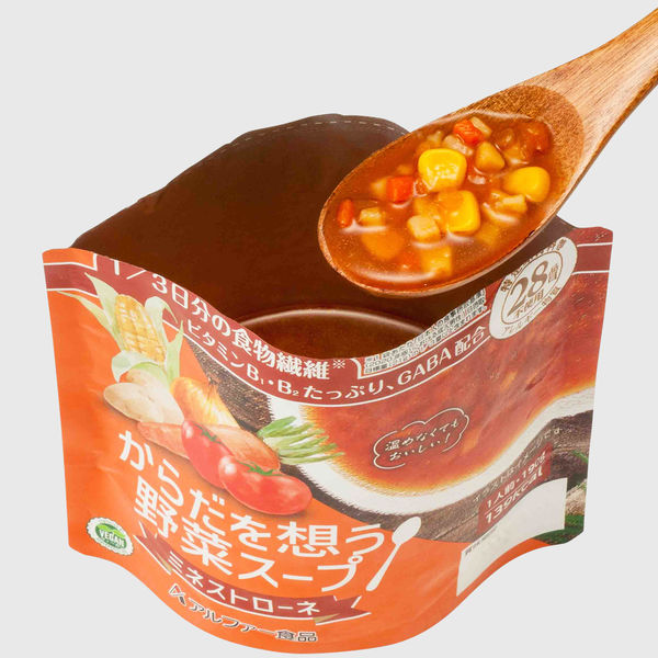 非常食】アルファー食品株式会社 からだを想う野菜スープ